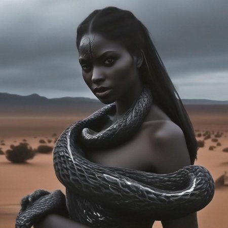 Девушка змей