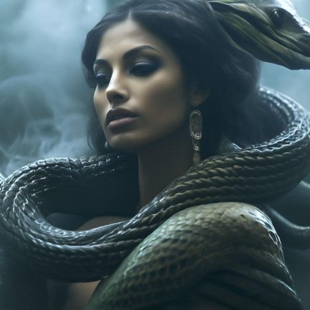 Девушка змей