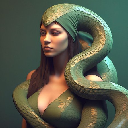 Женщина змея