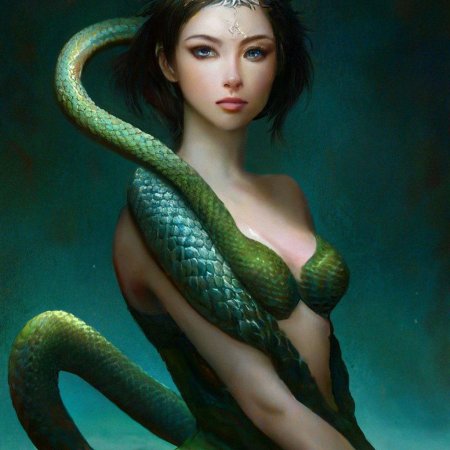 Девушка со змеиными глазами