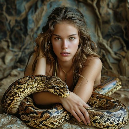 Змеи красивые