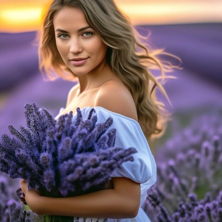 Лавандовое поле