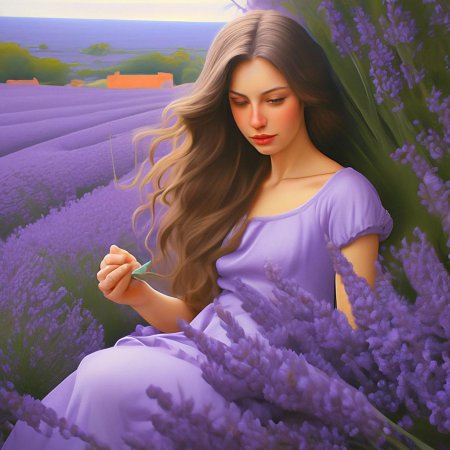 Фотосессия в лаванде