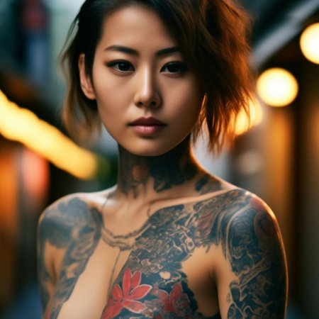 Голые девушки якудза