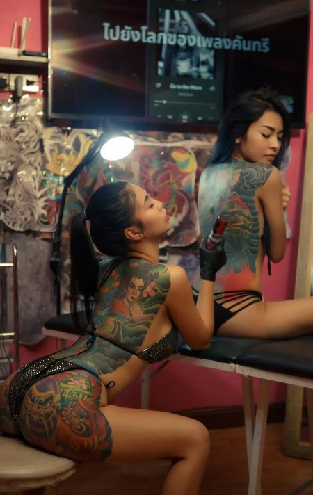 Азиатские татуировки