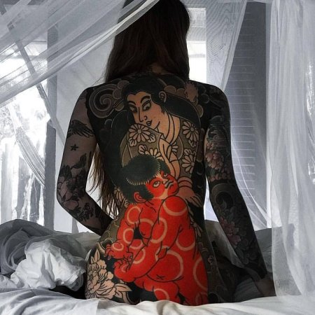 Японские Татуировки для женщин