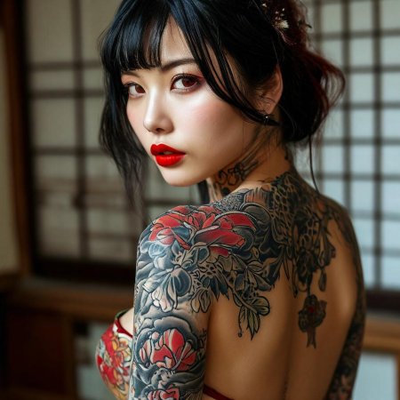 Красивая татуировка