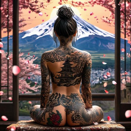 Красочные татуировки