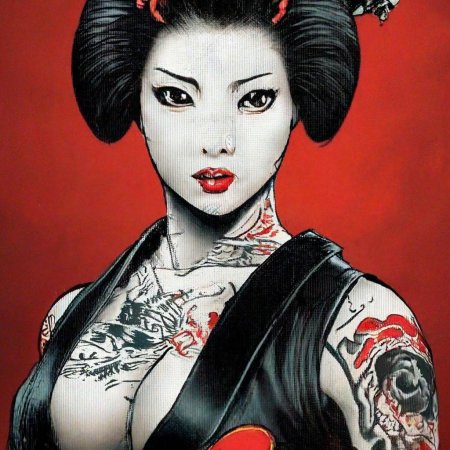 Тату гейша
