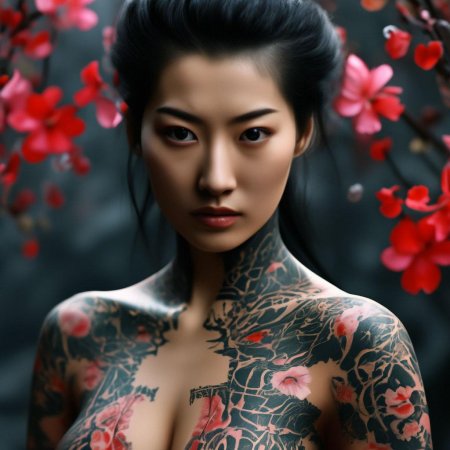 Голые женщины якудза