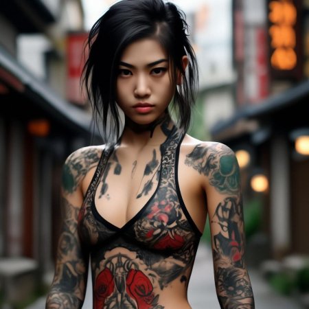 Девушка якудза