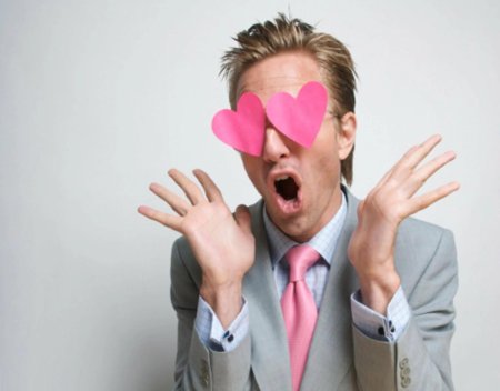 Мужчина влюблен