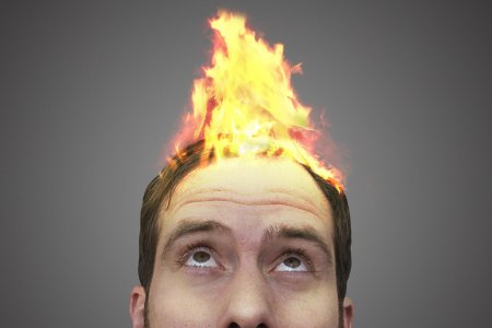 Горящая голова