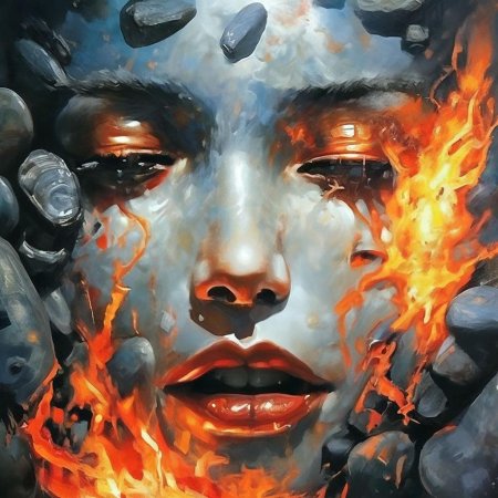 Глаза в огне