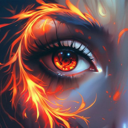 Огонь красивый