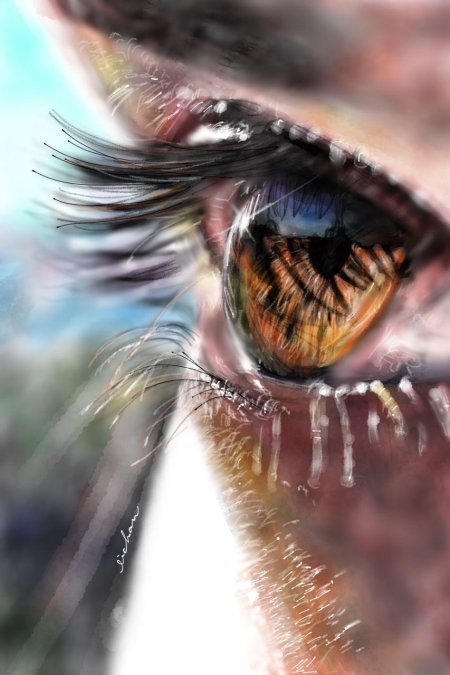 Отражение в глазах