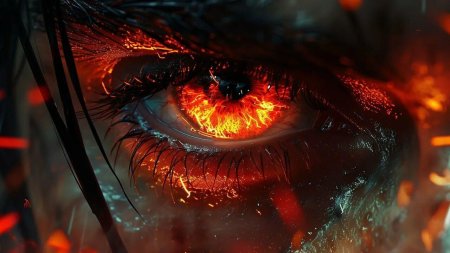 Глаза в огне