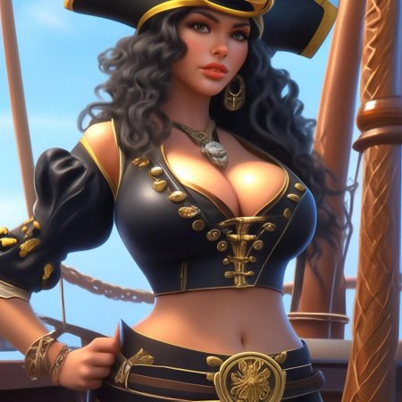 Сексуальная пиратка