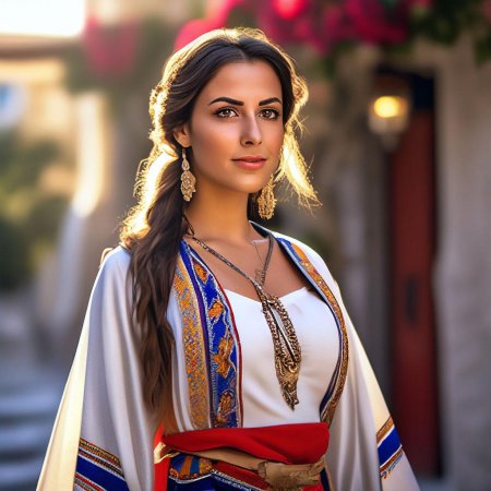 Греческая девушка