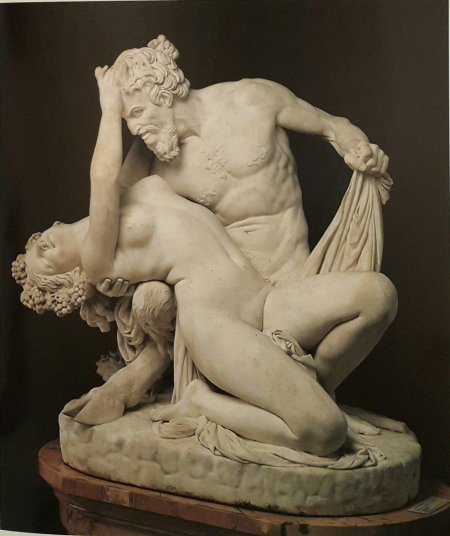 Прадье «сатир и вакханка»