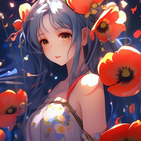 В стиле аниме