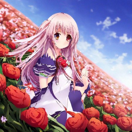 Цветок аниме