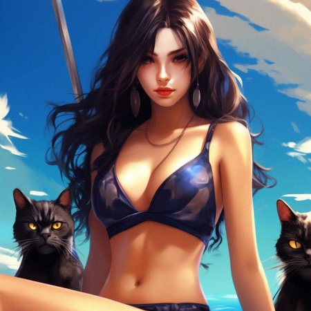 Девушка в бикини