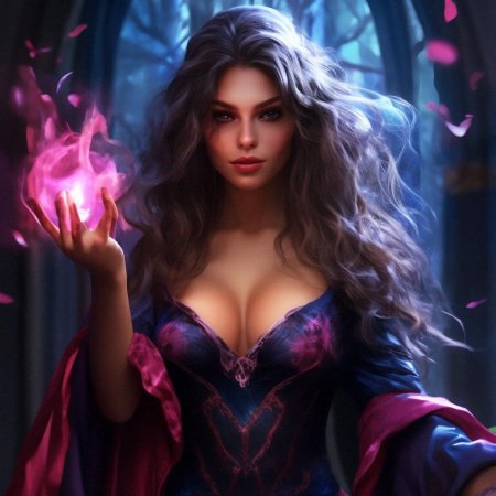 Ведьма красивая