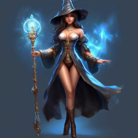 Девушка маг