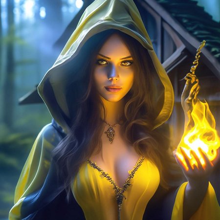 Красивая ведьма