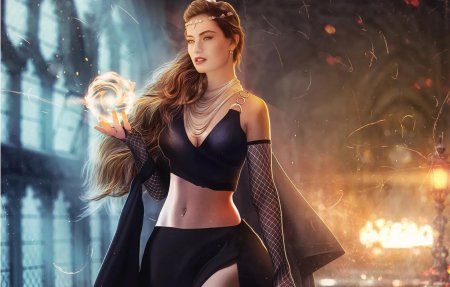 Девушка фэнтези