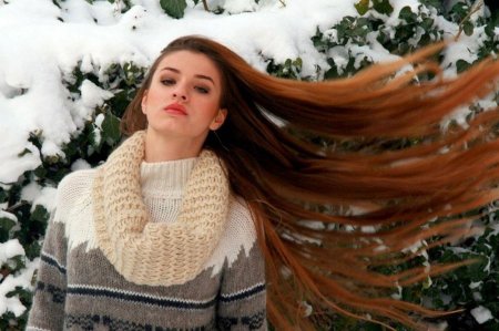 Зимние прически