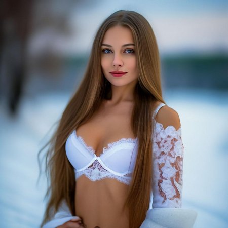 Красивая славянская девушка