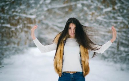 Длинные волосы