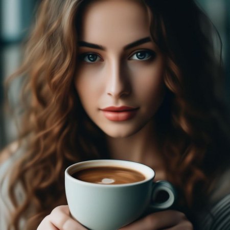 Кофе девушка