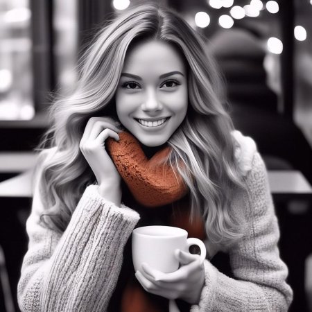 Счастливая девушка