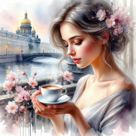 Красивая леди