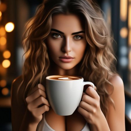 Кофе девушка