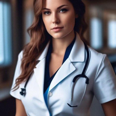 Девушка врач красивая