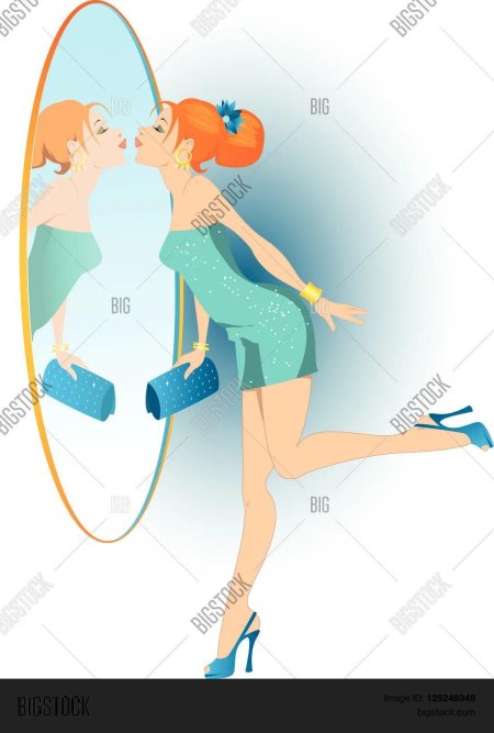 Женщина в зеркале