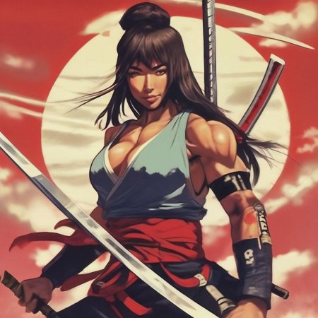 Самураи девушки