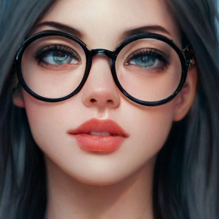 Глаза большие