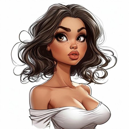 Девушка иллюстрация