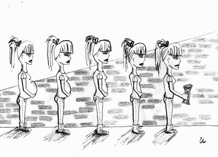 Беременность карикатура