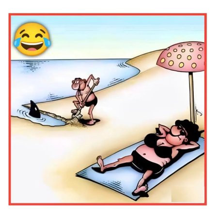 Карикатуры на пляже