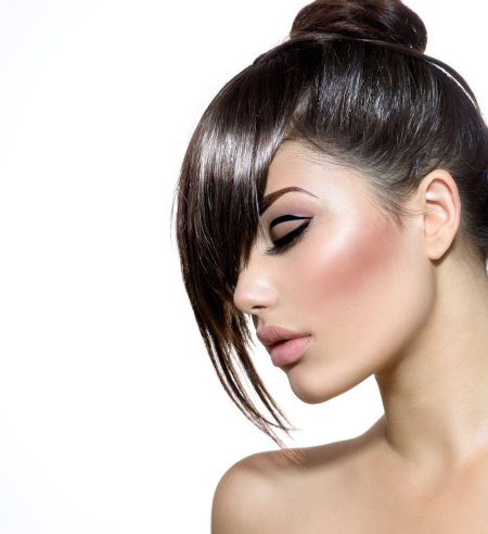 Стильная прическа