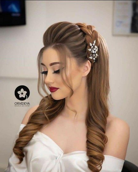 Прически на помолвку