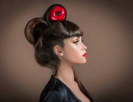 Необычные прически