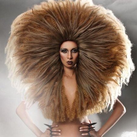 Необычные прически