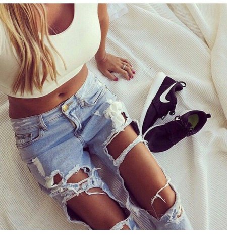 Крутые джинсы